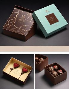 جعبه شکلات بسته بندی